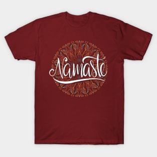 Namaste yoga - meditation spirituality shirt - hindu T-Shirt